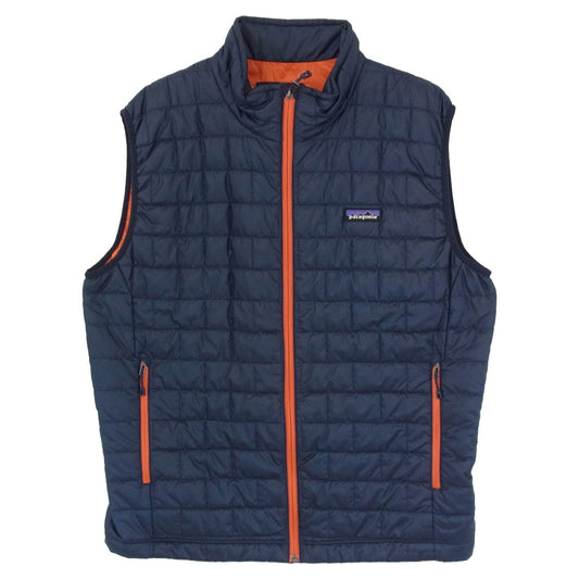 patagonia パタゴニア 17AW 84242 Nano Puff Vest ナノ パフ ベスト ネイビー系 L【中古】
