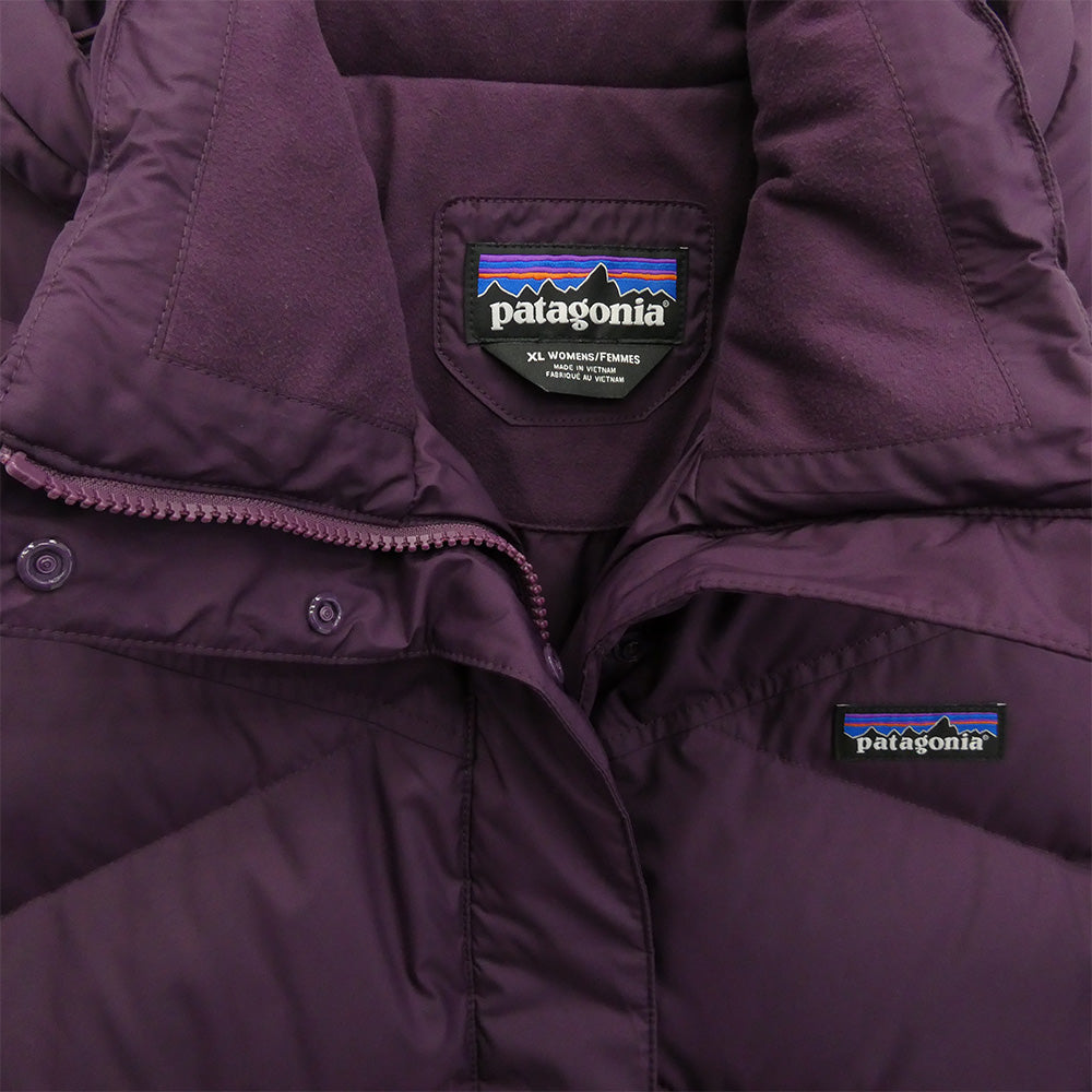 patagonia パタゴニア 19AW 28441 W's Down With It Parka ウィメンズ ダウン ウィズ イット パーカ コート パープル系 XL【中古】