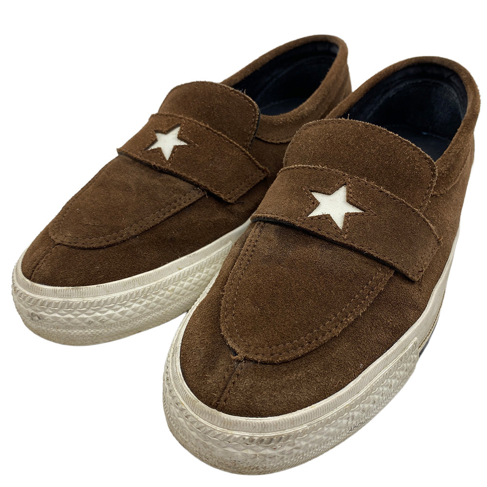 CONVERSE コンバース 1AD252 × NEXUSVII ネクサスセブン ADDICT アディクト ONE STAR LOAFER ワンスター スエード ローファー ブラウン系 26cm【中古】