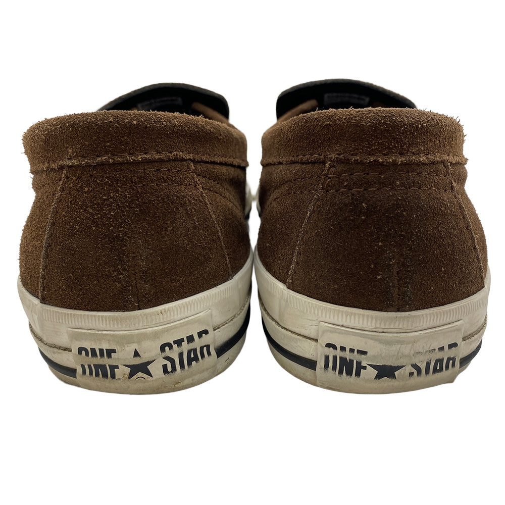 CONVERSE コンバース 1AD252 × NEXUSVII ネクサスセブン ADDICT アディクト ONE STAR LOAFER ワンスター スエード ローファー ブラウン系 26cm【中古】