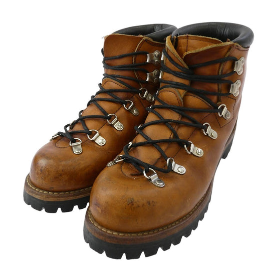 RED WING レッドウィング Vintage ヴィンテージ 白四角犬タグ トレッキング ブーツ ブラウン系 8.5【中古】