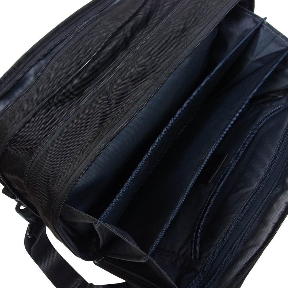 TUMI トゥミ 26141D2 アルファ2 エクスパンダブル 2WAY ショルダーバッグ ビジネスバッグ ブラック系【中古】