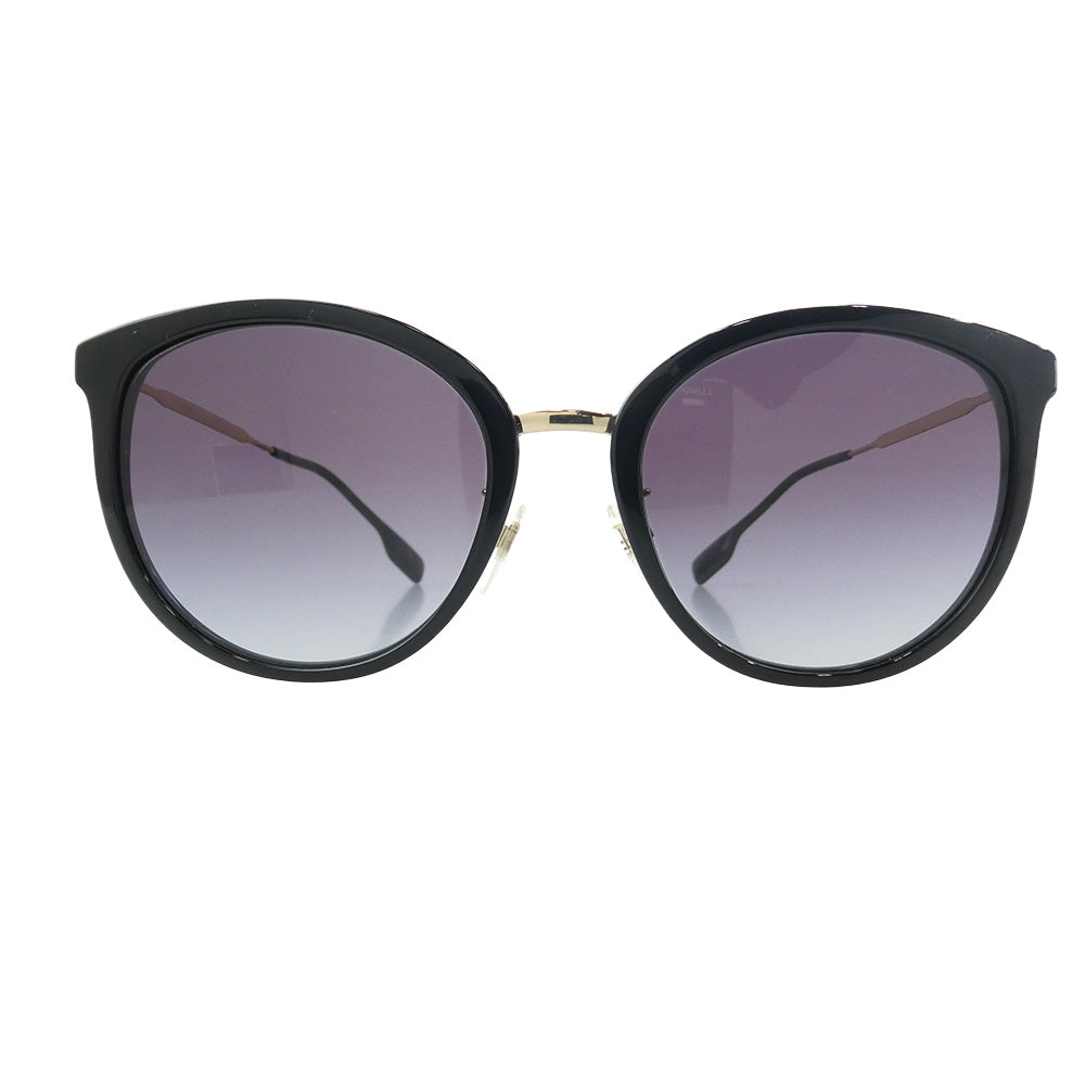 BURBERRY バーバリー 4289-D イタリア製 アイウェア 眼鏡 ブラック系 ゴールド系【中古】