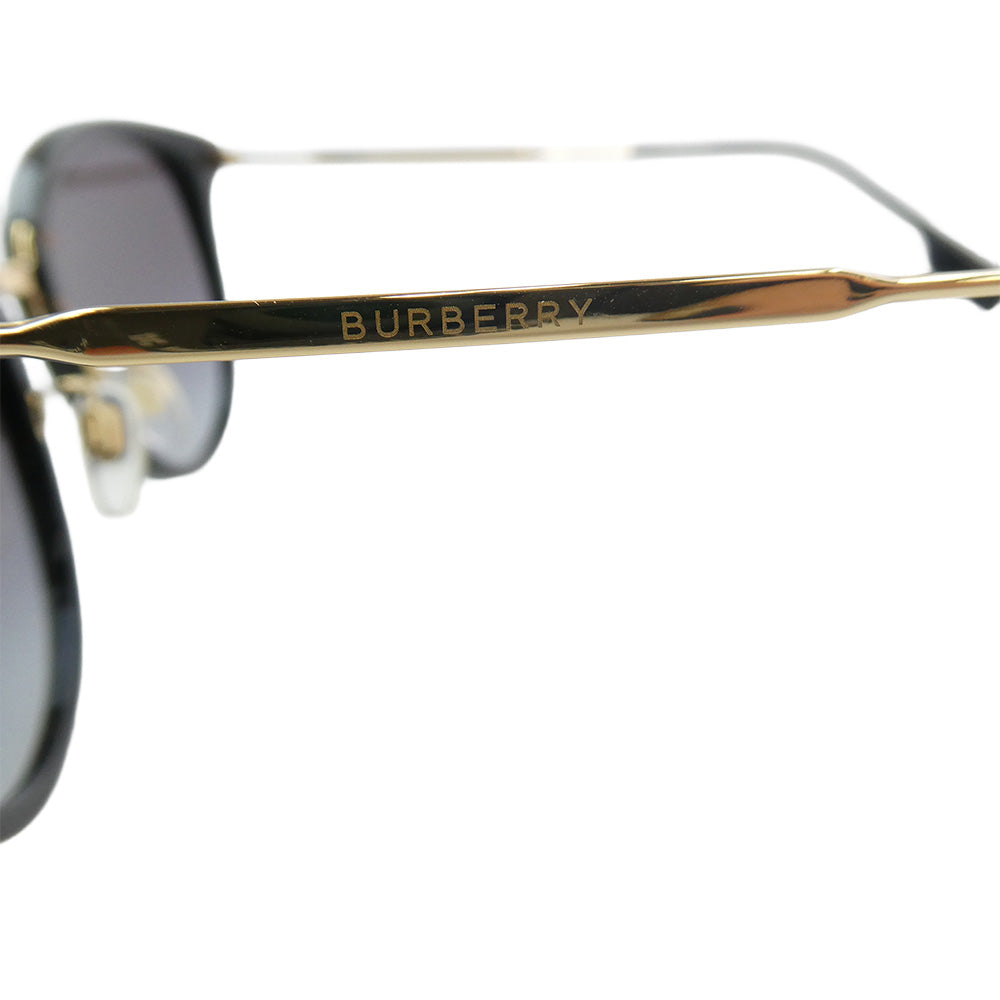 BURBERRY バーバリー 4289-D イタリア製 アイウェア 眼鏡 ブラック系 ゴールド系【中古】