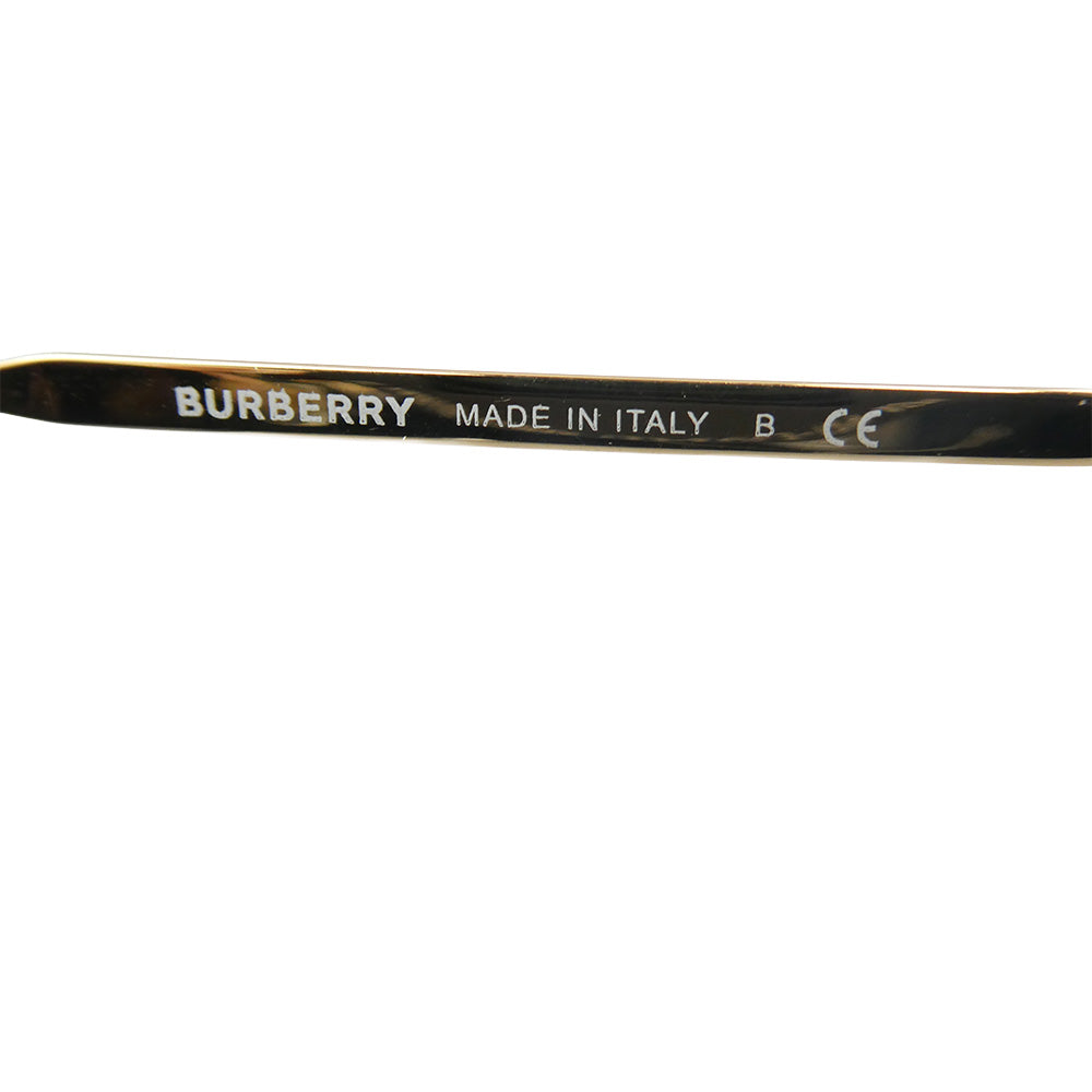 BURBERRY バーバリー 4289-D イタリア製 アイウェア 眼鏡 ブラック系 ゴールド系【中古】