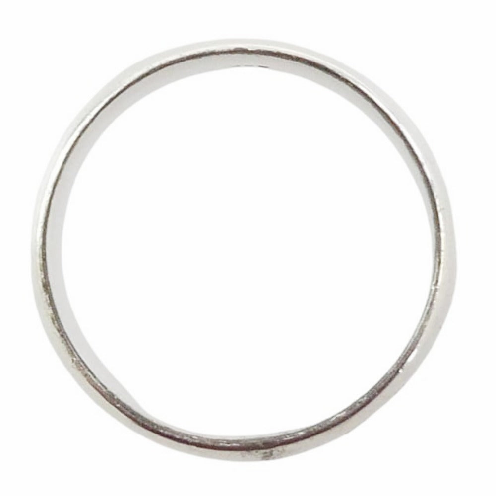ROYAL ORDER ロイヤルオーダー BAND バンド ロゴ リング シルバー系 25号【中古】