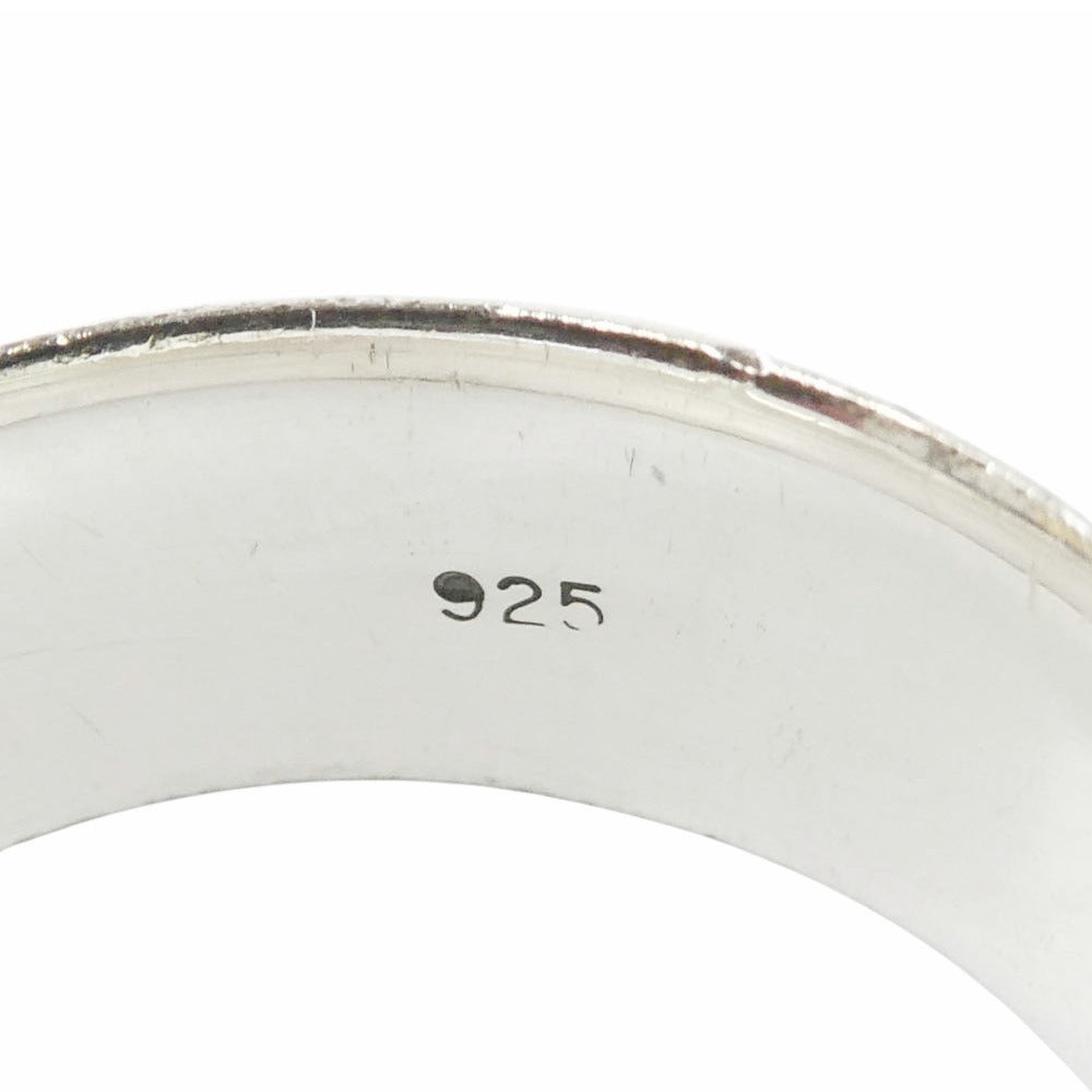 ROYAL ORDER ロイヤルオーダー BAND バンド ロゴ リング シルバー系 25号【中古】