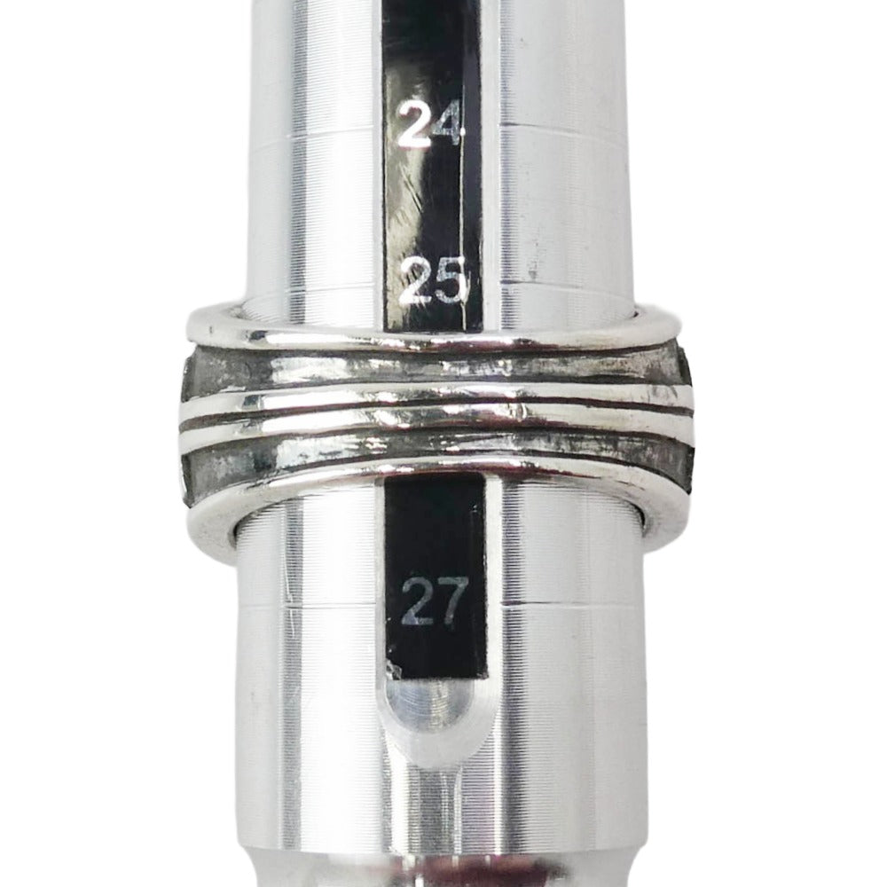 ROYAL ORDER ロイヤルオーダー クラウン ストーン リング シルバー系 パープル系 26号【中古】