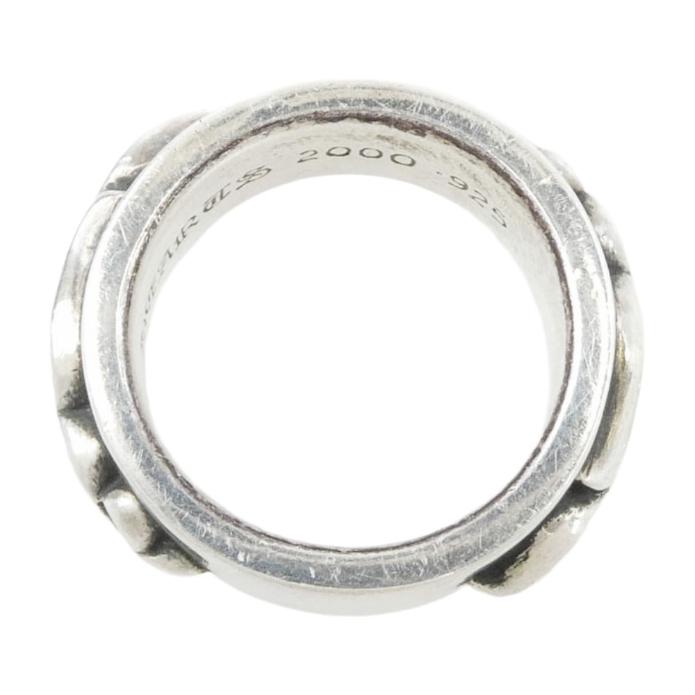 CHROME HEARTS クロムハーツ（原本無） DBL NARROW VINE BAND ダブルナロー ヴァインバンド リング シルバー系 24号【中古】
