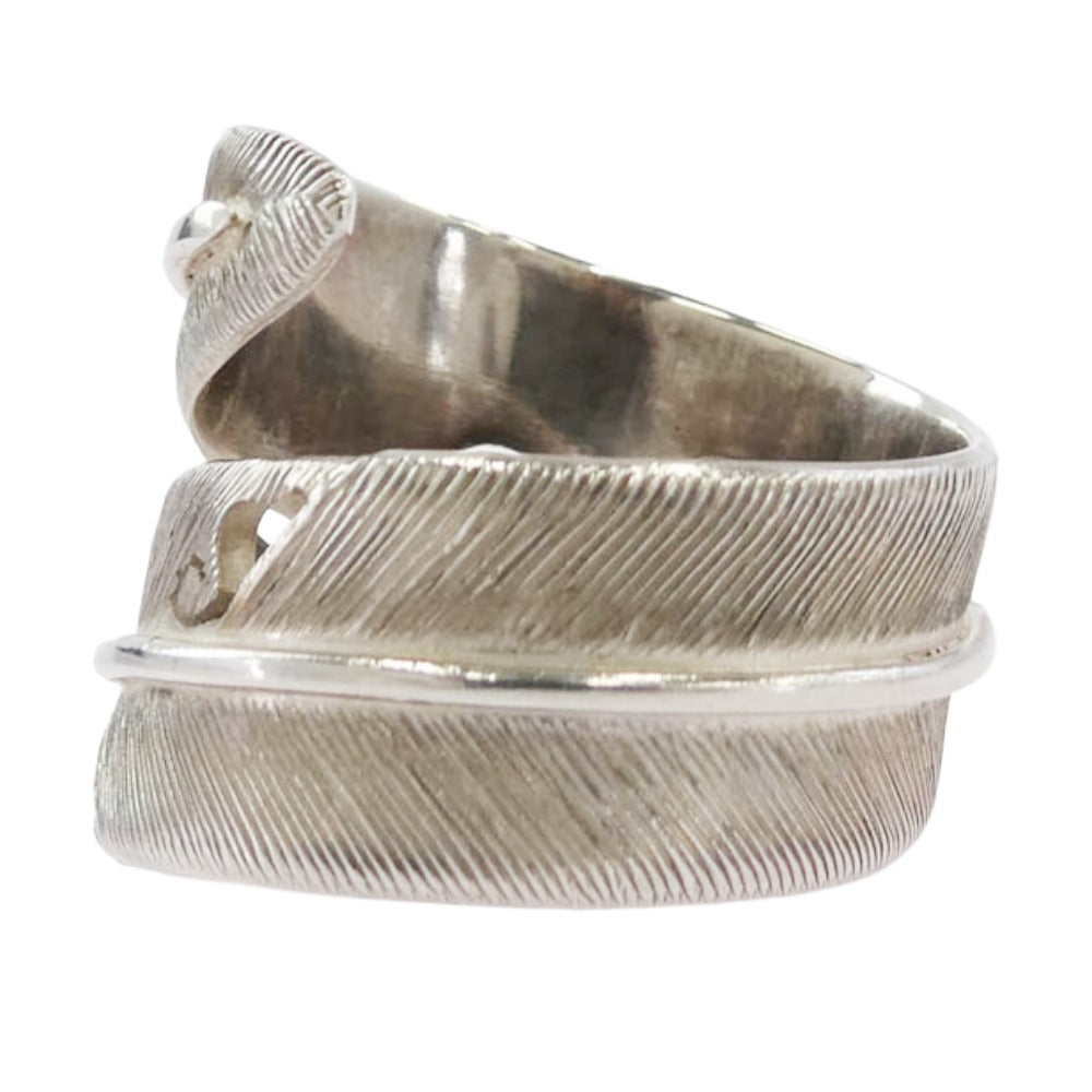 サンセットアンドイーグル FEATHER フェザーリング シルバー系 15号【中古】