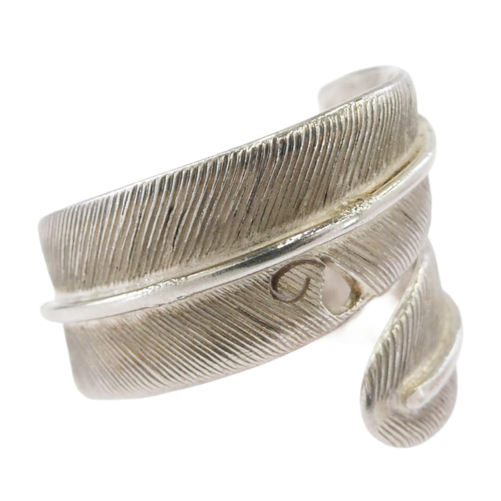 サンセットアンドイーグル FEATHER フェザーリング シルバー系 15号【中古】