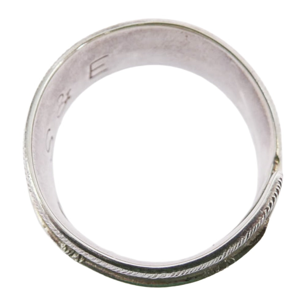 サンセットアンドイーグル FEATHER フェザーリング シルバー系 15号【中古】