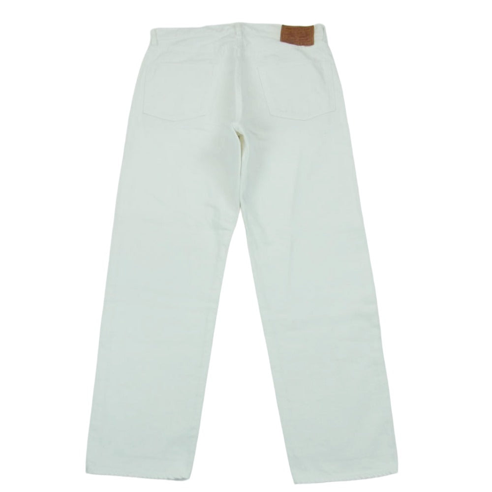 The REAL McCOY'S ザリアルマッコイズ MP21015 Lot.996 ホワイト デニム パンツ コットン 日本製 ホワイト系 W33【中古】