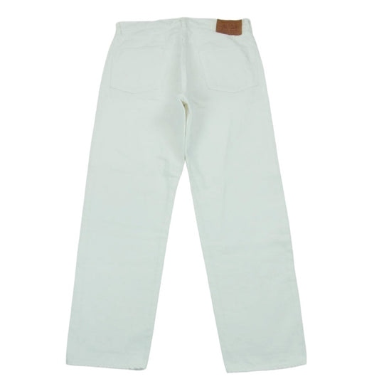 The REAL McCOY'S ザリアルマッコイズ MP21015 Lot.996 ホワイト デニム パンツ コットン 日本製 ホワイト系 W33【中古】