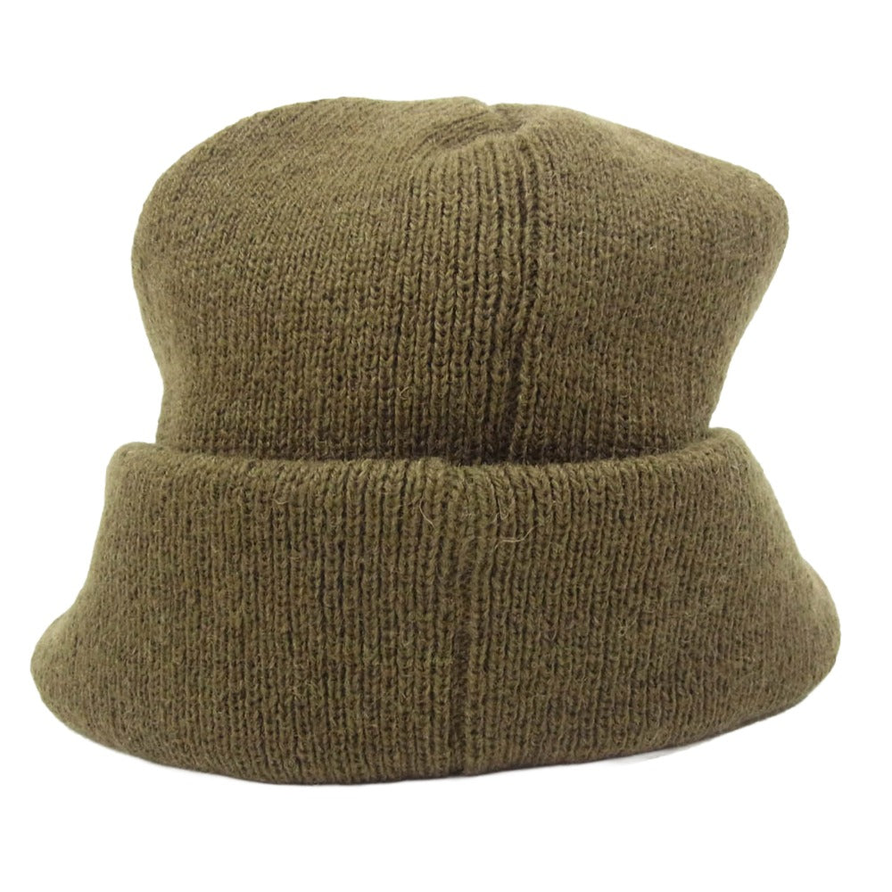 The REAL McCOY'S ザリアルマッコイズ MA23105 M-1941 ジープキャップ ウール ニット キャップ カーキ系 M【美品】【中古】