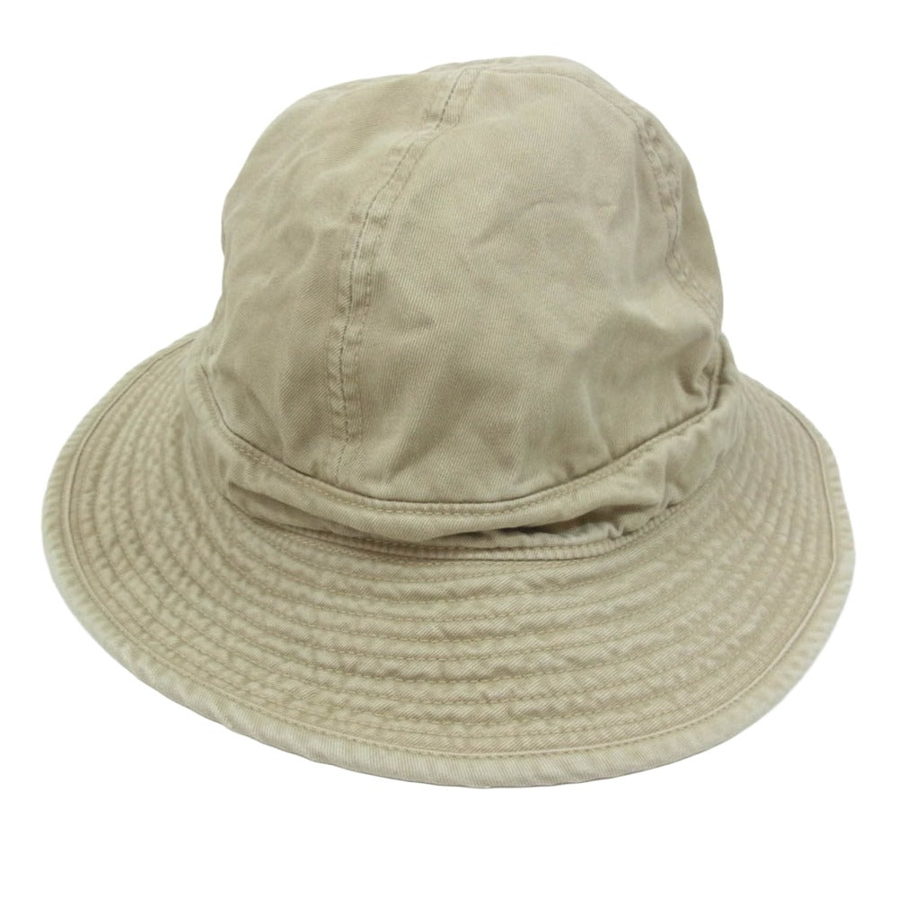 BOWWOW バウワウ BW241-M4CH M-41 CHINO HAT ヴィンテージ加工 チノ ハット 帽子 カーキ系【新古品】【未使用】【中古】