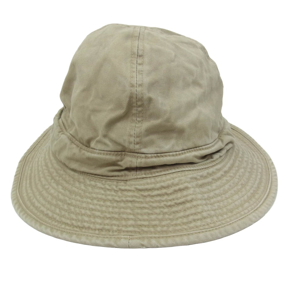 BOWWOW バウワウ BW241-M4CH M-41 CHINO HAT ヴィンテージ加工 チノ ハット 帽子 カーキ系【新古品】【未使用】【中古】