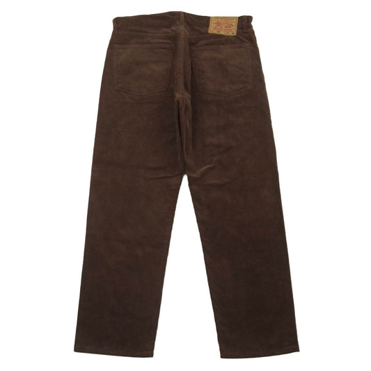 The REAL McCOY'S ザリアルマッコイズ MP22107 CORDUROY TROUSERS Lot. 906 コーデュロイ トラウザーズ パンツ ブラウン系 W34 L36【中古】