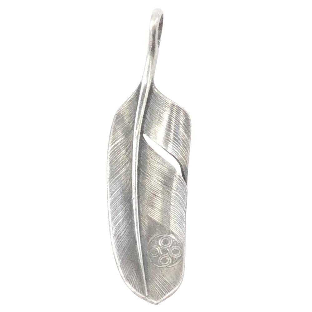 チョロス Feather フェザー ペンダント トップ Sサイズ シルバー系【中古】
