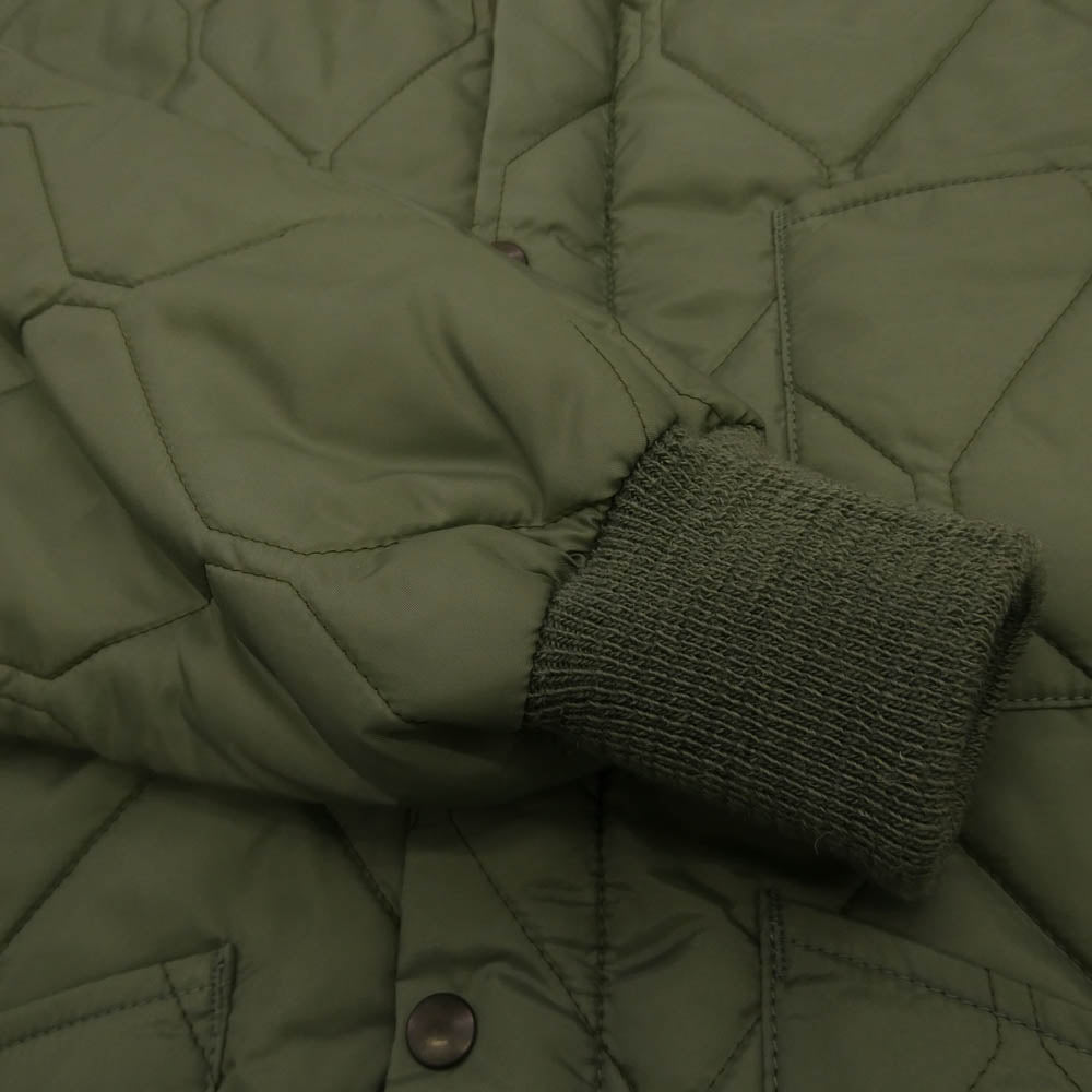 The REAL McCOY'S ザリアルマッコイズ MJ21116 UNDERWEAR QUILTED CWU 9/P ライナー キルト ジャケット カーキ系 M【中古】