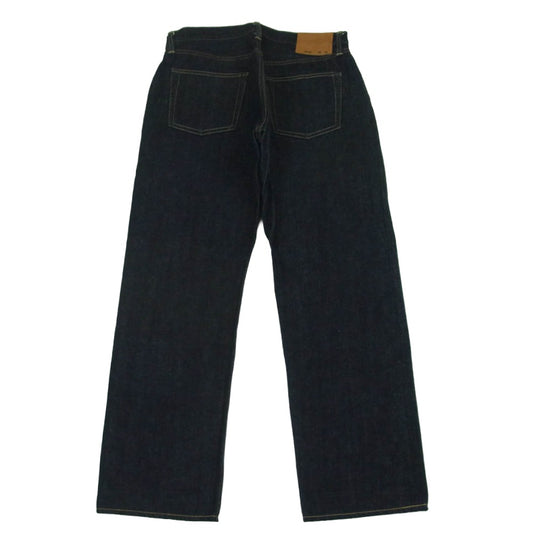 The REAL McCOY'S ザリアルマッコイズ MP17051 Lot. 001XX ホースハイド革パッチ デニム パンツ インディゴブルー系 W32 L36【美品】【中古】