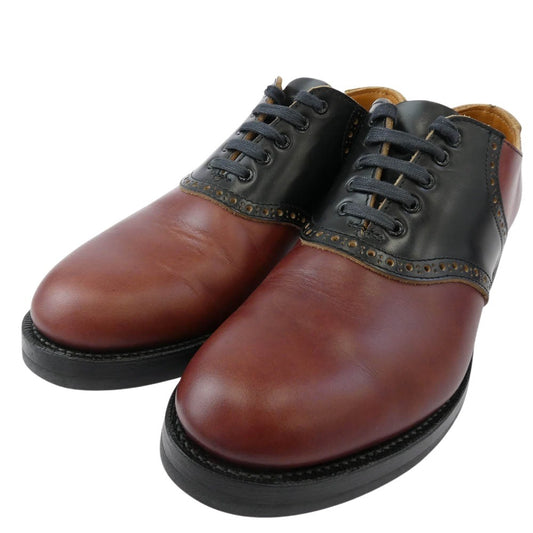 JELADO ジェラード MAKERS メイカーズ HANGOUT ハングアウト サドル シューズ WINE × BLACK ワインレッド系 ブラック系 7.5【中古】