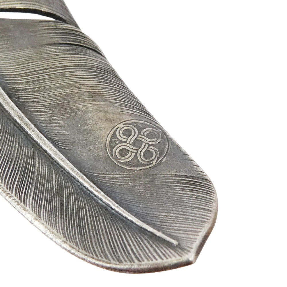 チョロス Feather フェザー ペンダント トップ Lサイズ シルバー系【中古】
