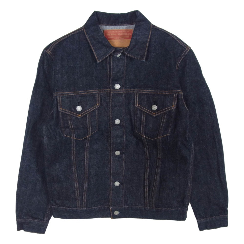 The REAL McCOY'S ザリアルマッコイズ MJ21129 Lot. 004J 3rd Type デニム ジャケット インディゴブルー系 38【美品】【中古】