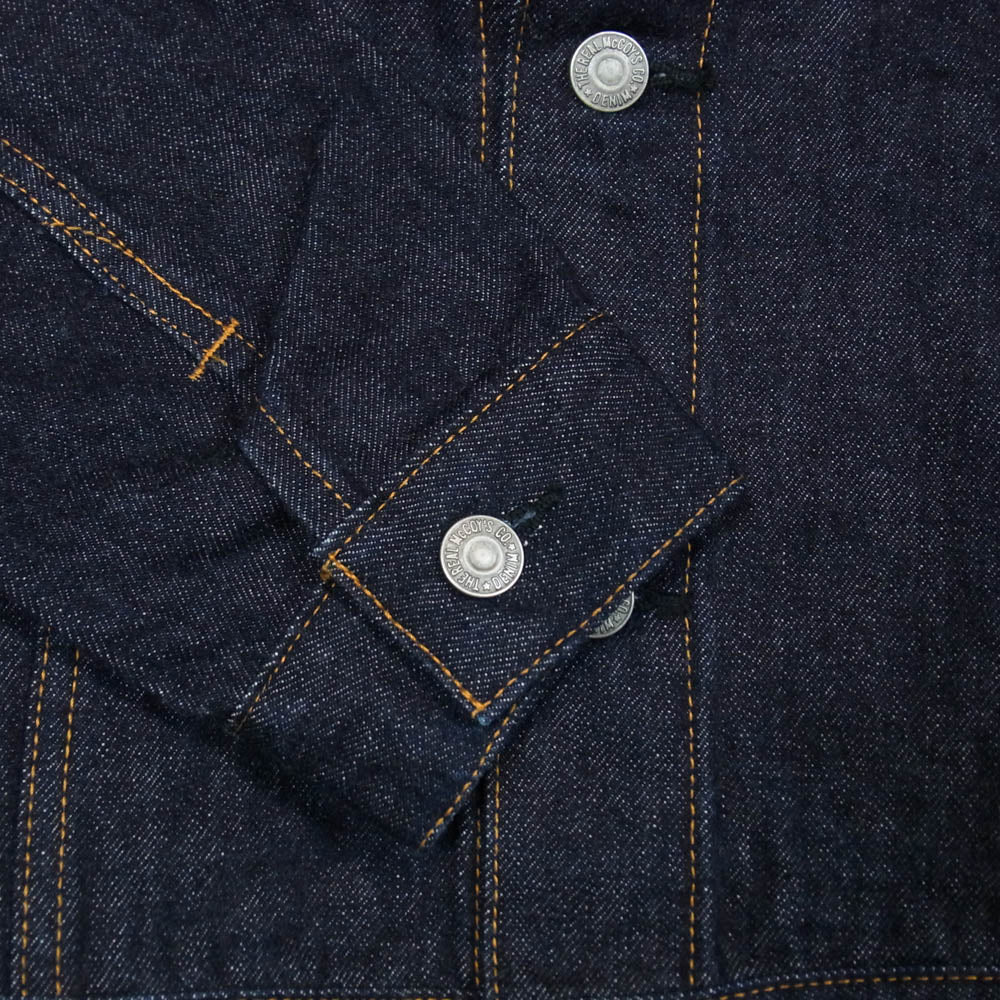 The REAL McCOY'S ザリアルマッコイズ MJ21129 Lot. 004J 3rd Type デニム ジャケット インディゴブルー系 38【美品】【中古】