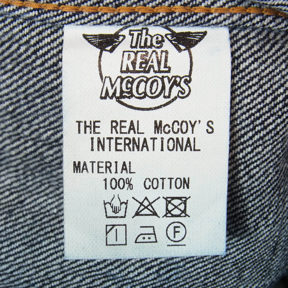 The REAL McCOY'S ザリアルマッコイズ MJ21129 Lot. 004J 3rd Type デニム ジャケット インディゴブルー系 38【美品】【中古】