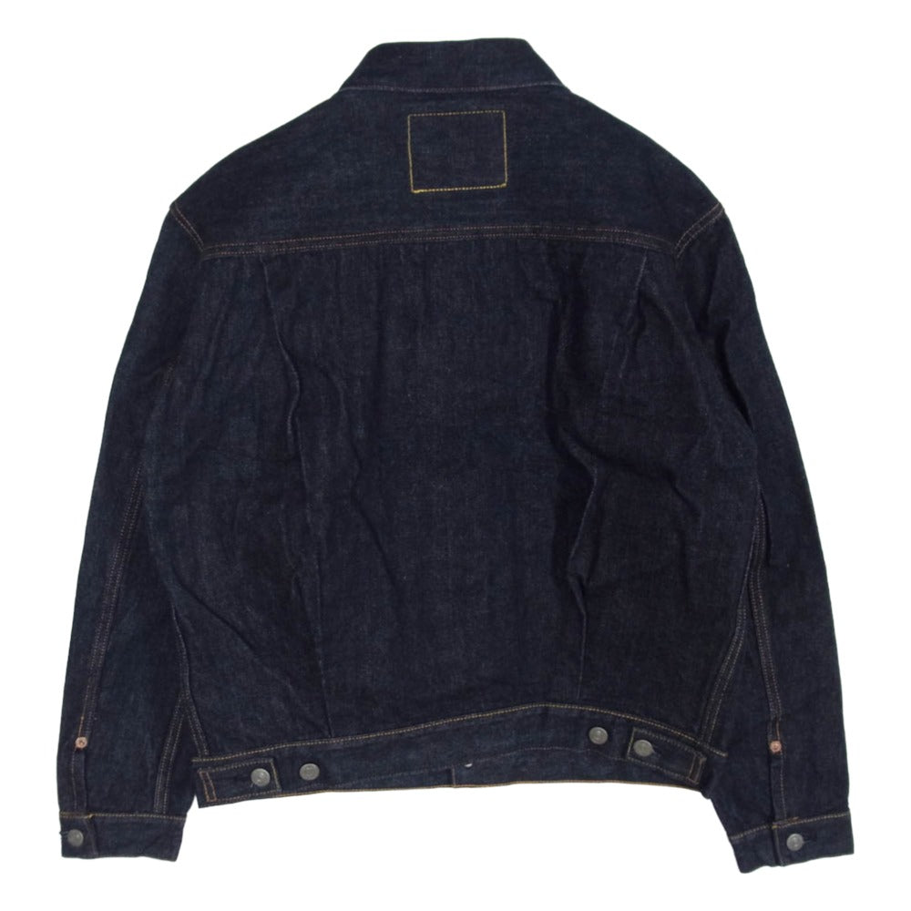The REAL McCOY'S ザリアルマッコイズ MJ18030 LOT.001XXJ ホースレザーパッチ 2nd Type デニム ジャケット ホースレザーパッチ インディゴブルー系 38【美品】【中古】