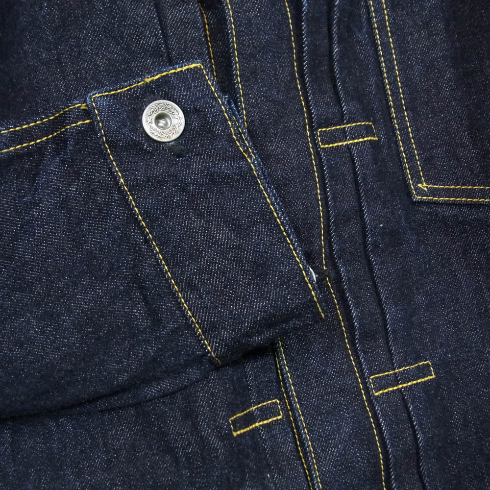 The REAL McCOY'S ザリアルマッコイズ MJ20024 Lot.S003J 大戦モデル デニム ジャケット インディゴブルー系 38【美品】【中古】