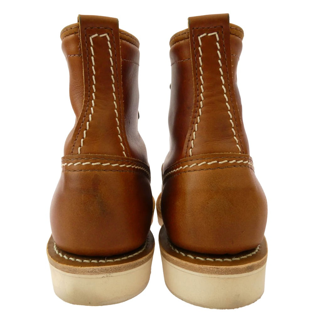 WESCO ウエスコ Custom Jobmaster BRITISH TAN カスタムジョブマスター 7インチ ブリティッシュタン セミレーストゥブーツ ブラウン系 US7.5E【中古】