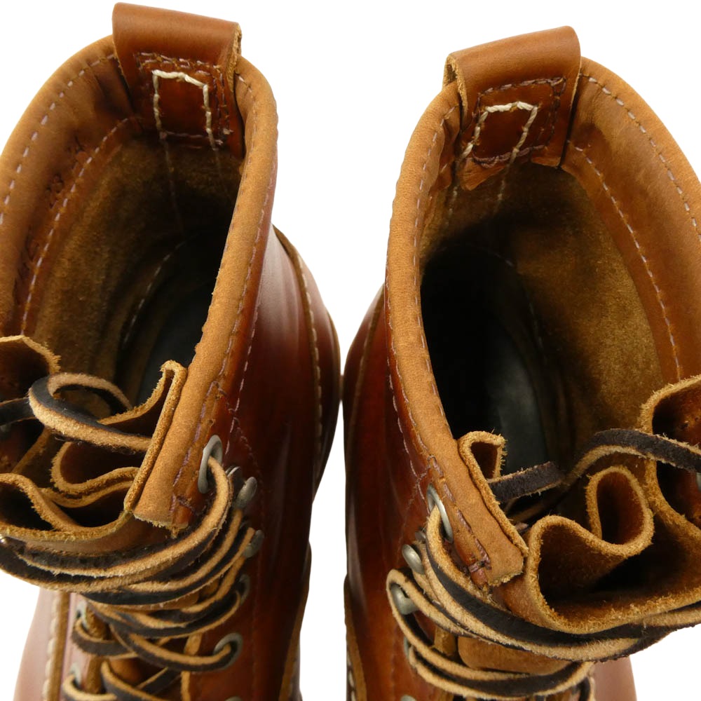 WESCO ウエスコ Custom Jobmaster BRITISH TAN カスタムジョブマスター 7インチ ブリティッシュタン セミレーストゥブーツ ブラウン系 US7.5E【中古】
