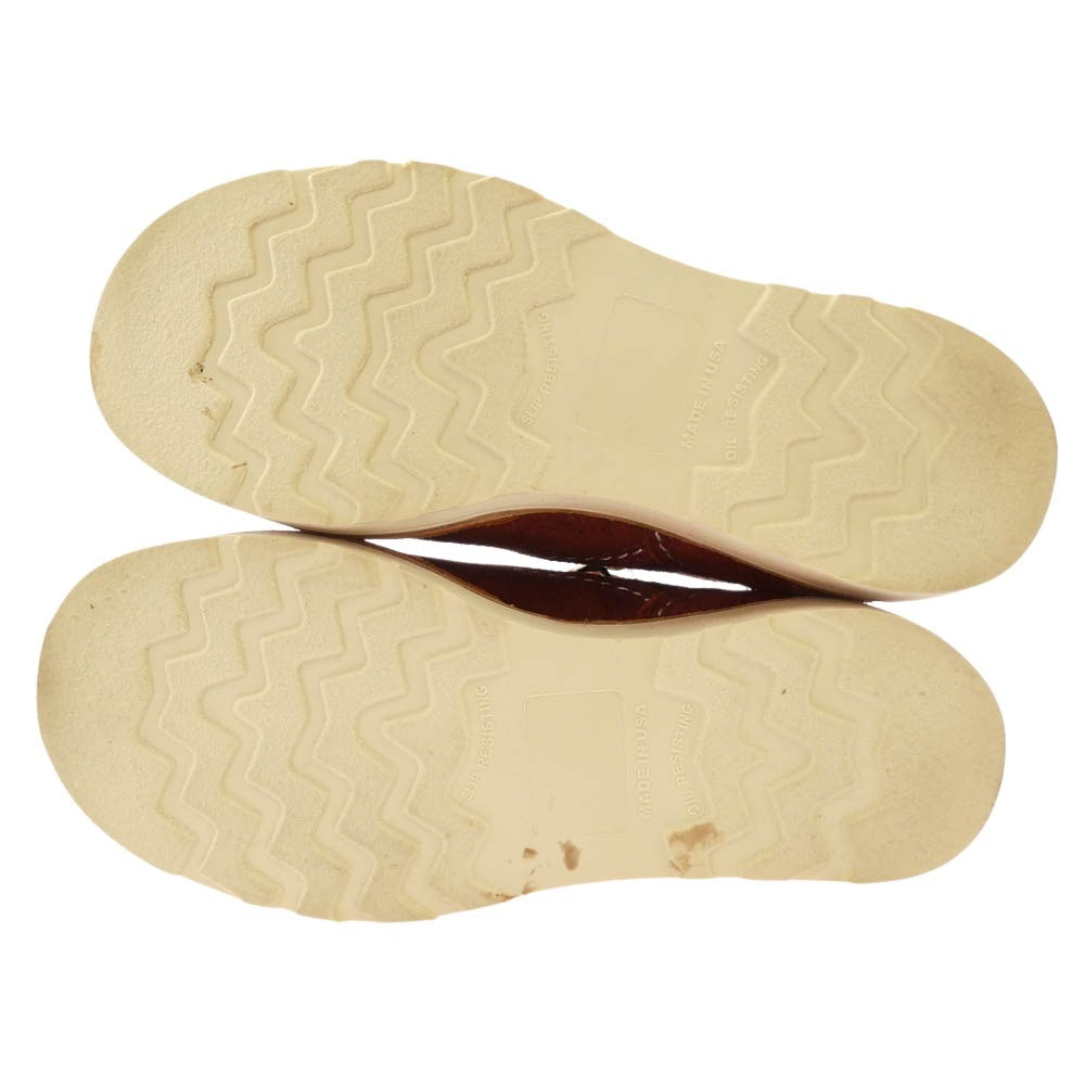 WESCO ウエスコ Custom Jobmaster Redwood Rough Out カスタムジョブマスター 6インチ レッドウッドラフアウト ブーツ レッド系 US7.5E【中古】