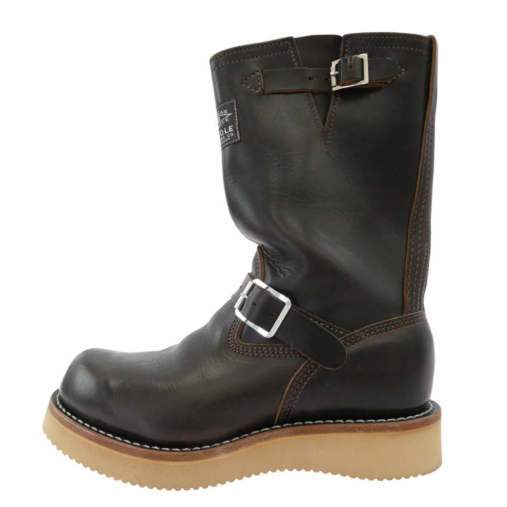 WESCO ウエスコ 1939BKH 100th Anniversary 100周年記念モデル 1939s HORWEEN HORSEHIDE ホーウィン ホースハイド 茶芯 福禄寿カスタム エンジニア ブーツ ノンスチール ダークブラウン系 US7.5E【中古】
