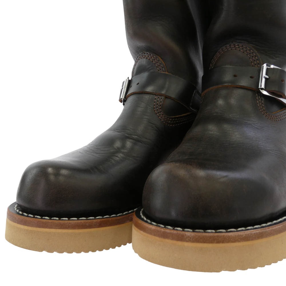 WESCO ウエスコ 1939BKH 100th Anniversary 100周年記念モデル 1939s HORWEEN HORSEHIDE ホーウィン ホースハイド 茶芯 福禄寿カスタム エンジニア ブーツ ノンスチール ダークブラウン系 US7.5E【中古】