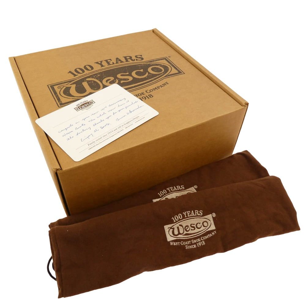 WESCO ウエスコ 1939BKH 100th Anniversary 100周年記念モデル 1939s HORWEEN HORSEHIDE ホーウィン ホースハイド 茶芯 福禄寿カスタム エンジニア ブーツ ノンスチール ダークブラウン系 US7.5E【中古】