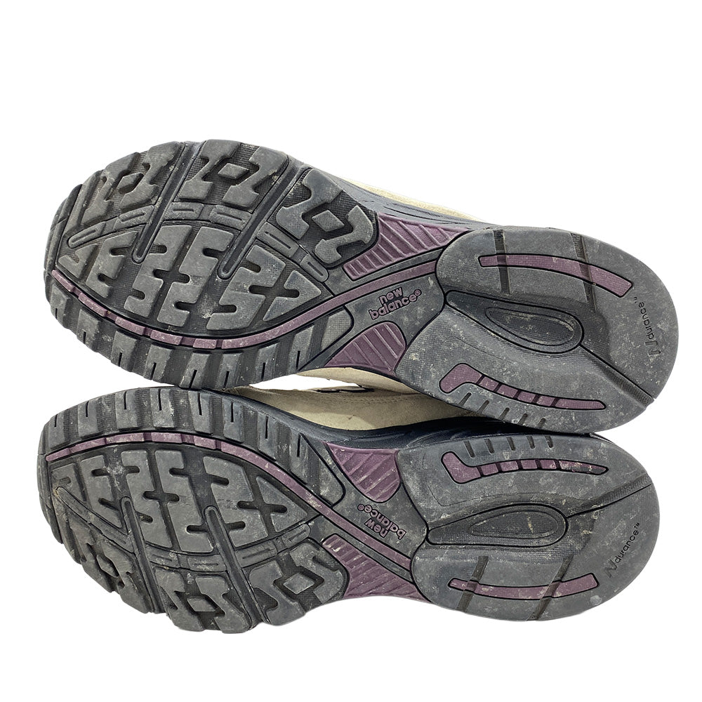 NEW BALANCE ニューバランス MR993ALL × Aime Leon Dore エメレオンドレ 993 Taupe トープ ローカットスニーカー ベージュ系 ブラック系 28cm【中古】