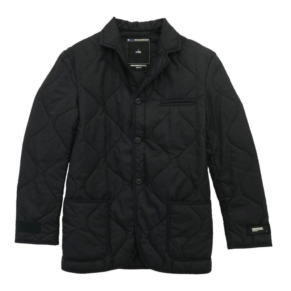 NEIGHBORHOOD ネイバーフッド TSNH-05 キルティング テーラード ジャケット ブラック系 サイズ表記なし【中古】