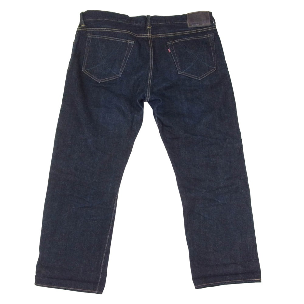 DELUXE デラックス 0187XX NAMAHAGE JEANS なまはげ ジーンズ 青鬼 デニム パンツ インディゴブルー系 38【中古】