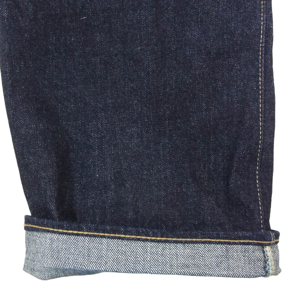 DELUXE デラックス 0187XX NAMAHAGE JEANS なまはげ ジーンズ 青鬼 デニム パンツ インディゴブルー系 38【中古】