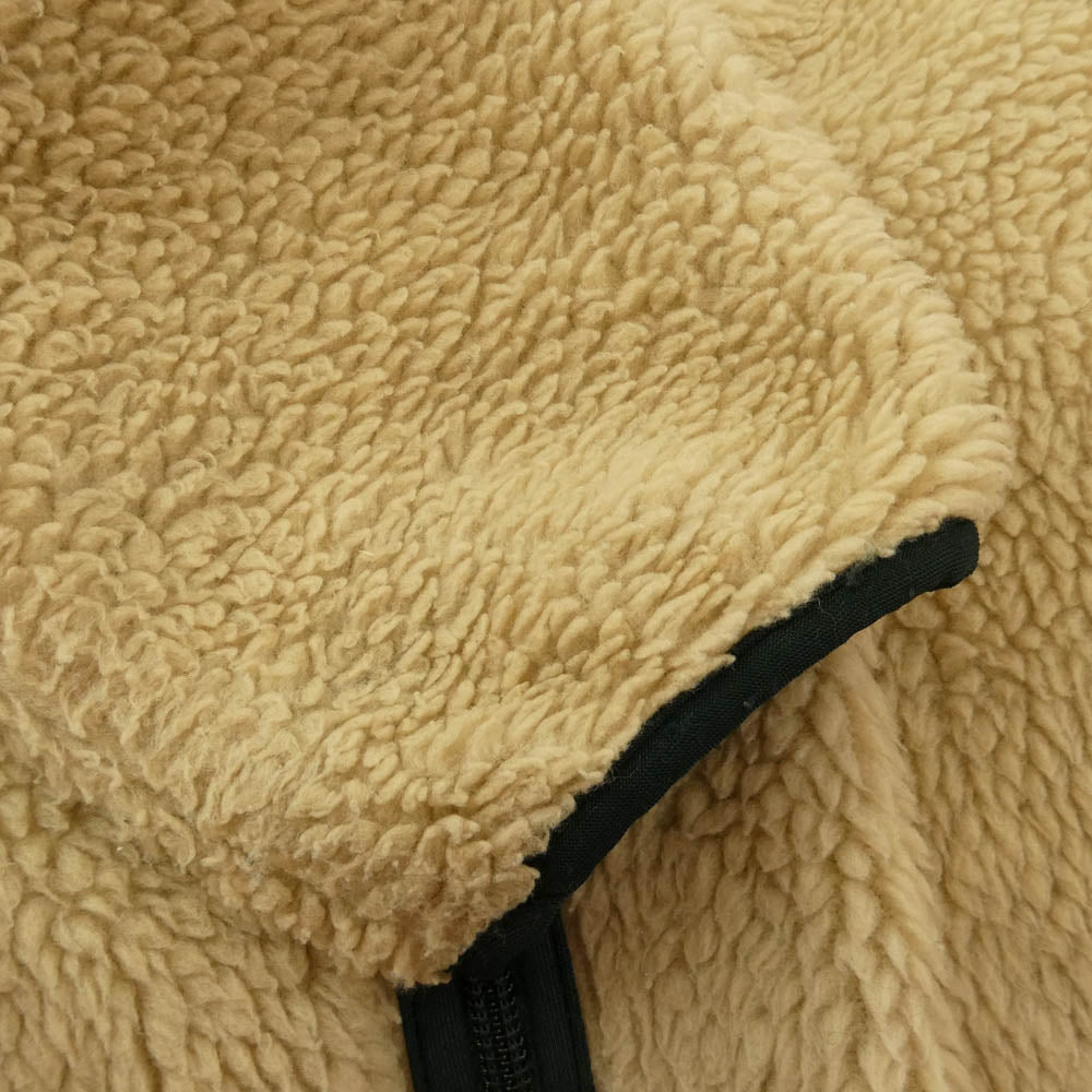 patagonia パタゴニア 98AW 29321 98年 USA製 GLISSADE グリセード リバーシブル フリース ジャケット ナチュラル×ハンター ベージュ系 グリーン系 XS【中古】