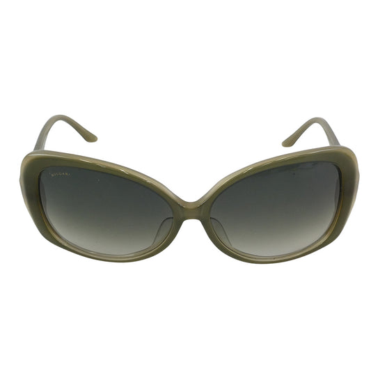 BVLGARI ブルガリ 8059 5080/3M サークル ロゴ サングラス アイウェア グレー系 59□14 135【中古】