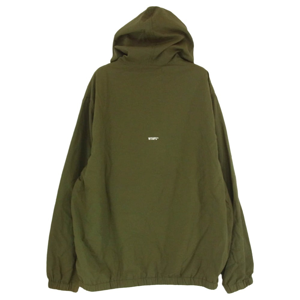 WTAPS ダブルタップス 22SS 221BRDT-JKM01 SHADOW JACKET NYLON TAFFETA シャドウジャケット ナイロン タフタ カーキ系 X03【中古】