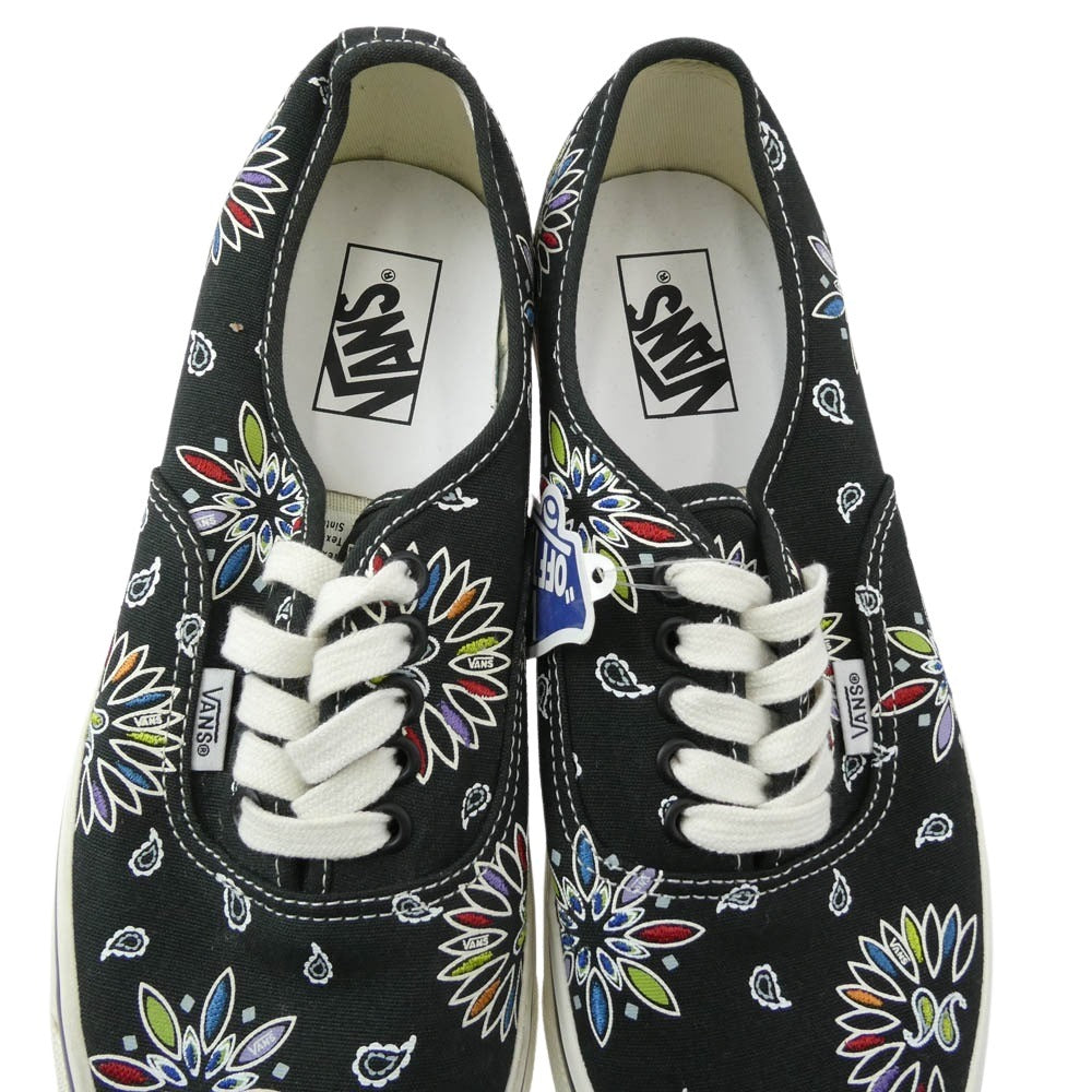 VANS バンズ VN0A54F29GG AUTHENTIC 44 DX PAISLEY オーセンティック スニーカー マルチカラー系 27cm【美品】【中古】