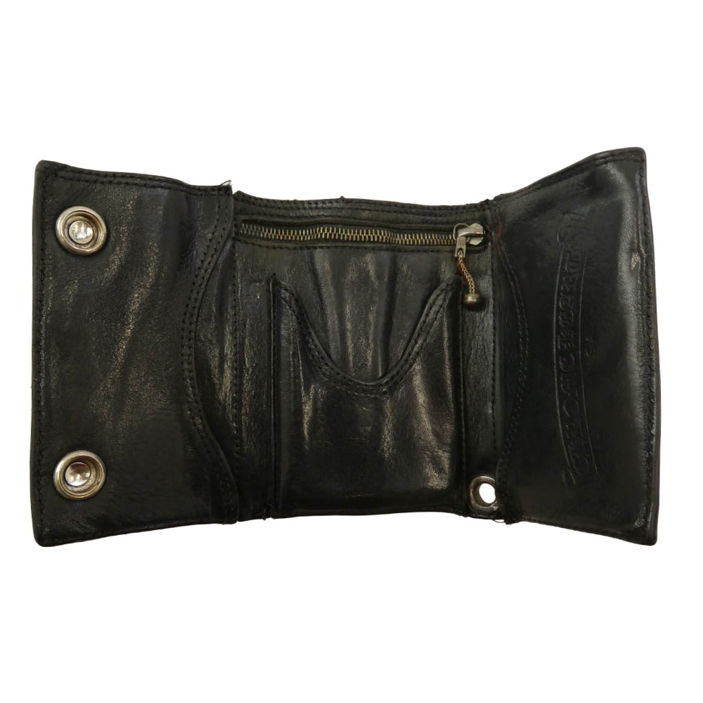 CHROME HEARTS クロムハーツ（原本無） 3FOLD 3フォールド レザー