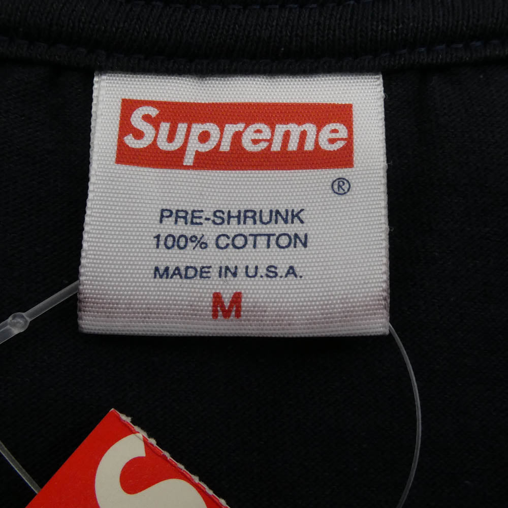 Supreme シュプリーム 03SS WORLD CLASS LIVE IN FULL EFFECT 半タグ付き ワールド クラス ライブ フル エフェクト 半袖 Tシャツ ネイビー系 M【中古】