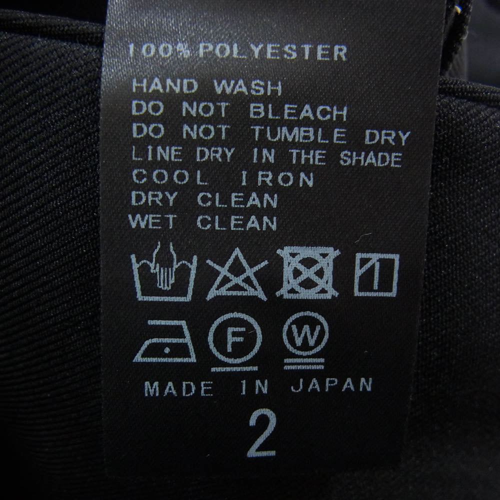レショップ 24-030-053-8000-4-0 LE エルイー everyday slacks エブリデイ ツータック スラックス パンツ ブラック系 2【中古】