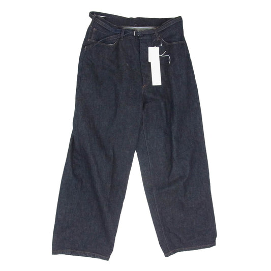 blurhms ブラームス 25SS BHS25S003 12.9oz Denim Narrow Belted Pants デニム ナロー ベルテッド パンツ インディゴ インディゴブルー系 3【中古】